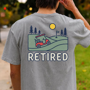 Retired Golf Cart Tee