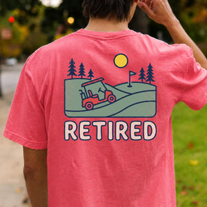 Retired Golf Cart Tee