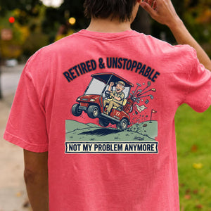 Retired & Unstoppable Golf Tee