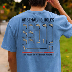 Say Hello To My Little Friends Arsenal Golf Tee