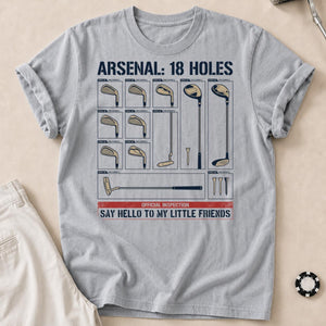 Say Hello To My Little Friends Arsenal Golf Tee