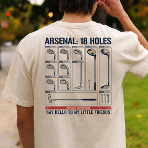 Say Hello To My Little Friends Arsenal Golf Tee
