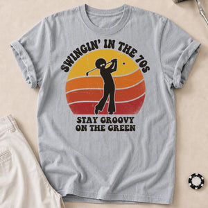 Swingin In The 70s Stay Groovy On Green