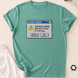 System Error Ball Not Found