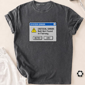 System Error Ball Not Found