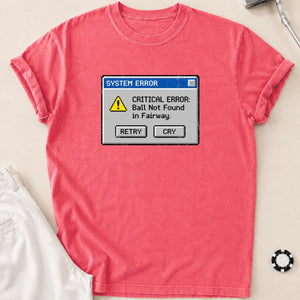 System Error Ball Not Found