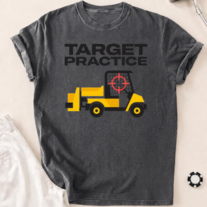 Target Practice Forklift Crosshair Golf Tee