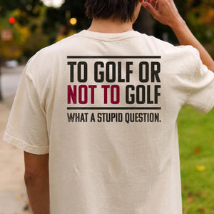 To Golf Or Not To Golf V2