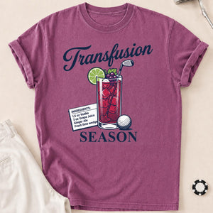 Transfusion Season Golf Tee Color