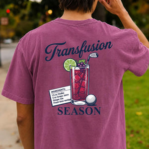 Transfusion Season Golf Tee Color