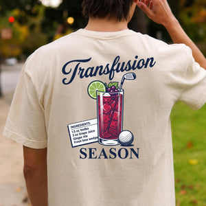 Transfusion Season Golf Tee Color