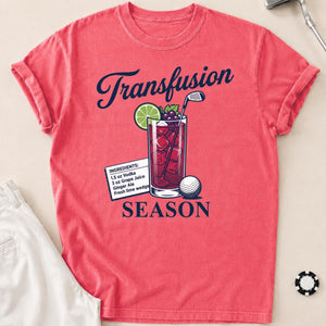 Transfusion Season Golf Tee Color