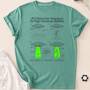 UFO Abduction Sequence For High-Handicap Golfers Golf Tee