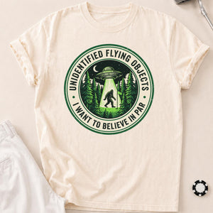 Unidentified Flying Objects I Want To Believe In Par Golf Tee