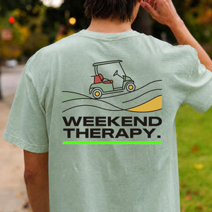Weekend Therapy Golf Cart Tee