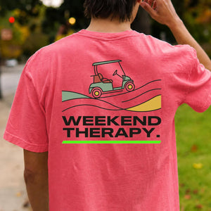 Weekend Therapy Golf Cart Tee
