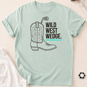 Wild West Wedge Golf Tee