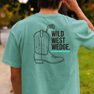 Wild West Wedge Golf Tee