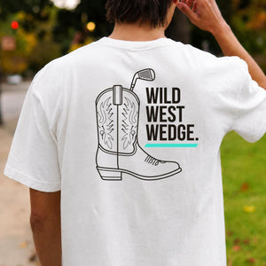 Wild West Wedge Golf Tee