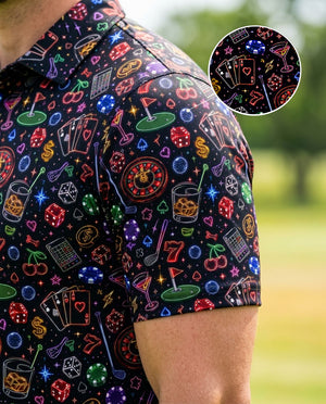 Vegas Nights Golf Polo