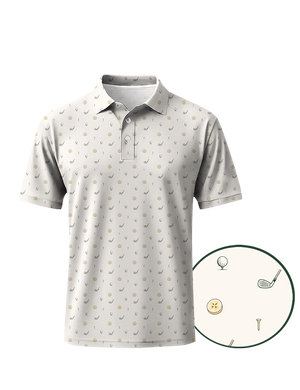 Banana Slice Golf Polo