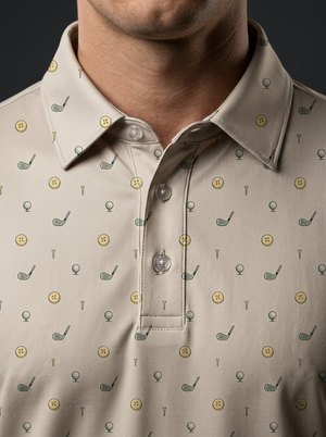 Banana Slice Golf Polo