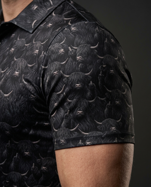 The Moo Mood Polo Golf Polo