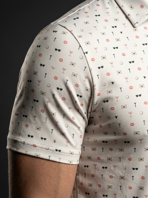 Tee Time Confidential Golf Polo