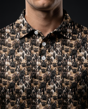 French Bulldog Golf Polo