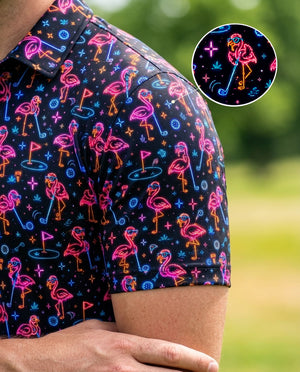 Flamingle Golf Polo