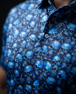 The Skull Mood Polo Golf Polo