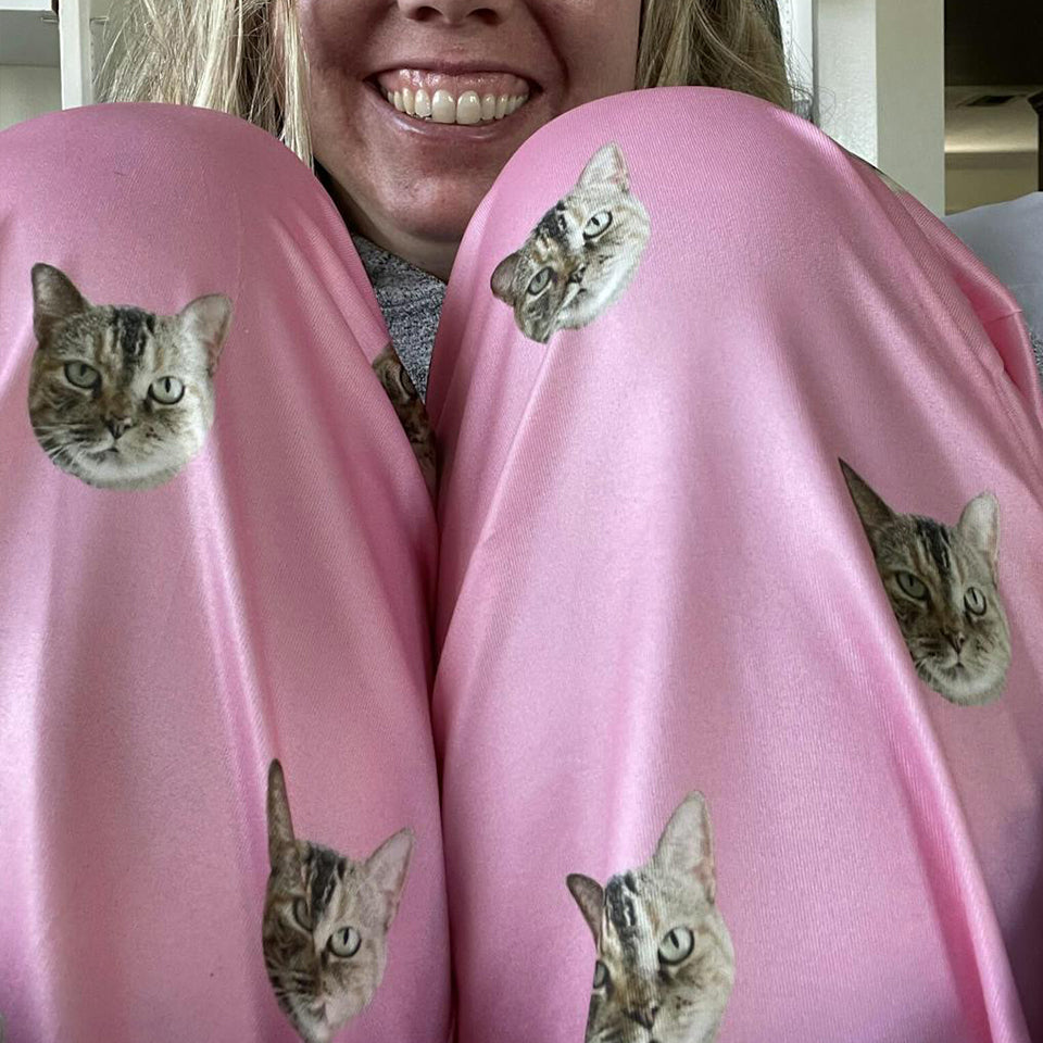 Custom Face Satin Pajamas Set