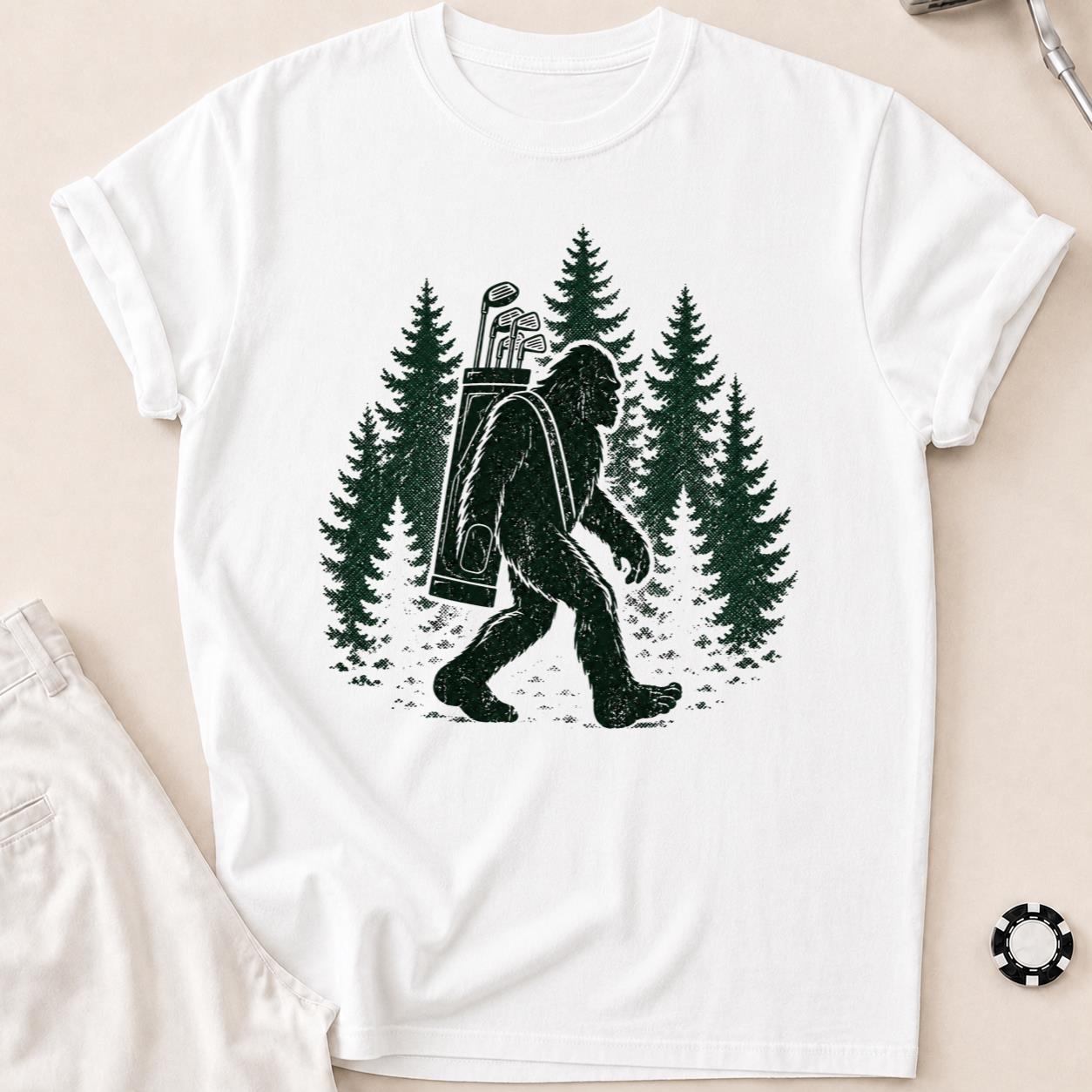 Fairway Footprints T-Shirt - White