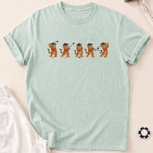 Roar & Fore Tiger Golf Tee T-Shirt - Bay