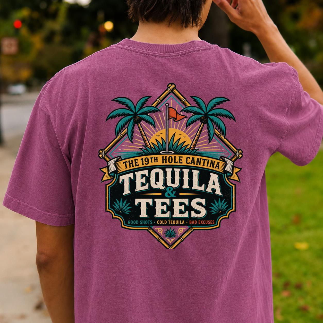 19th Hole Cantina Tequila Tees