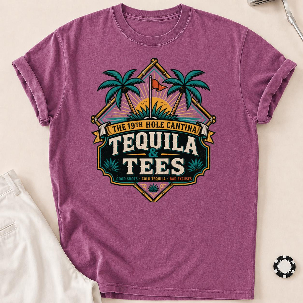 19th Hole Cantina Tequila Tees