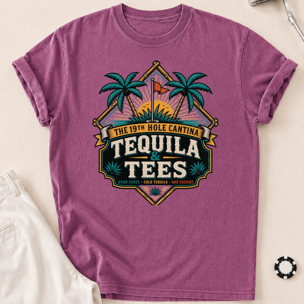19th Hole Cantina Tequila Tees
