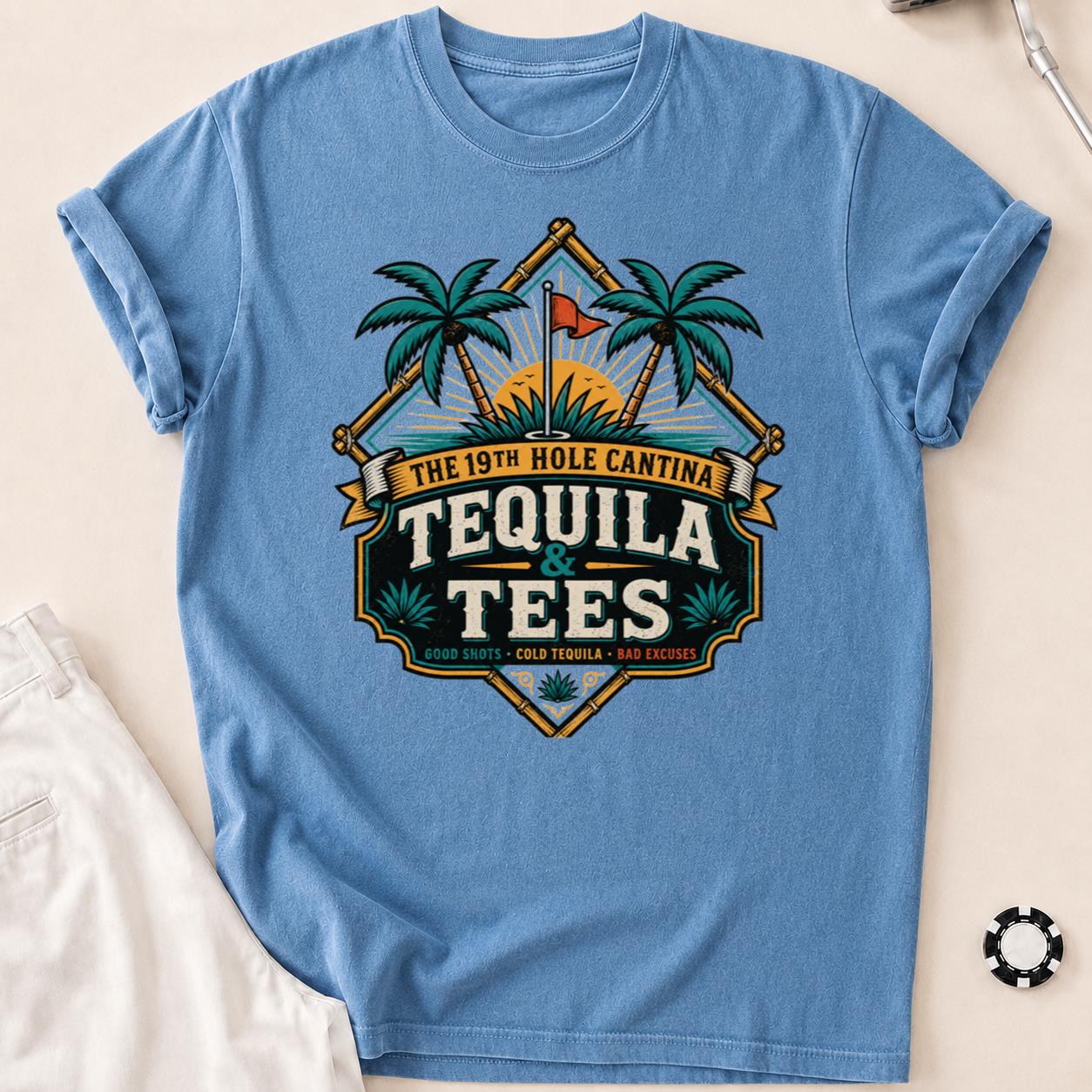 19th Hole Cantina Tequila Tees