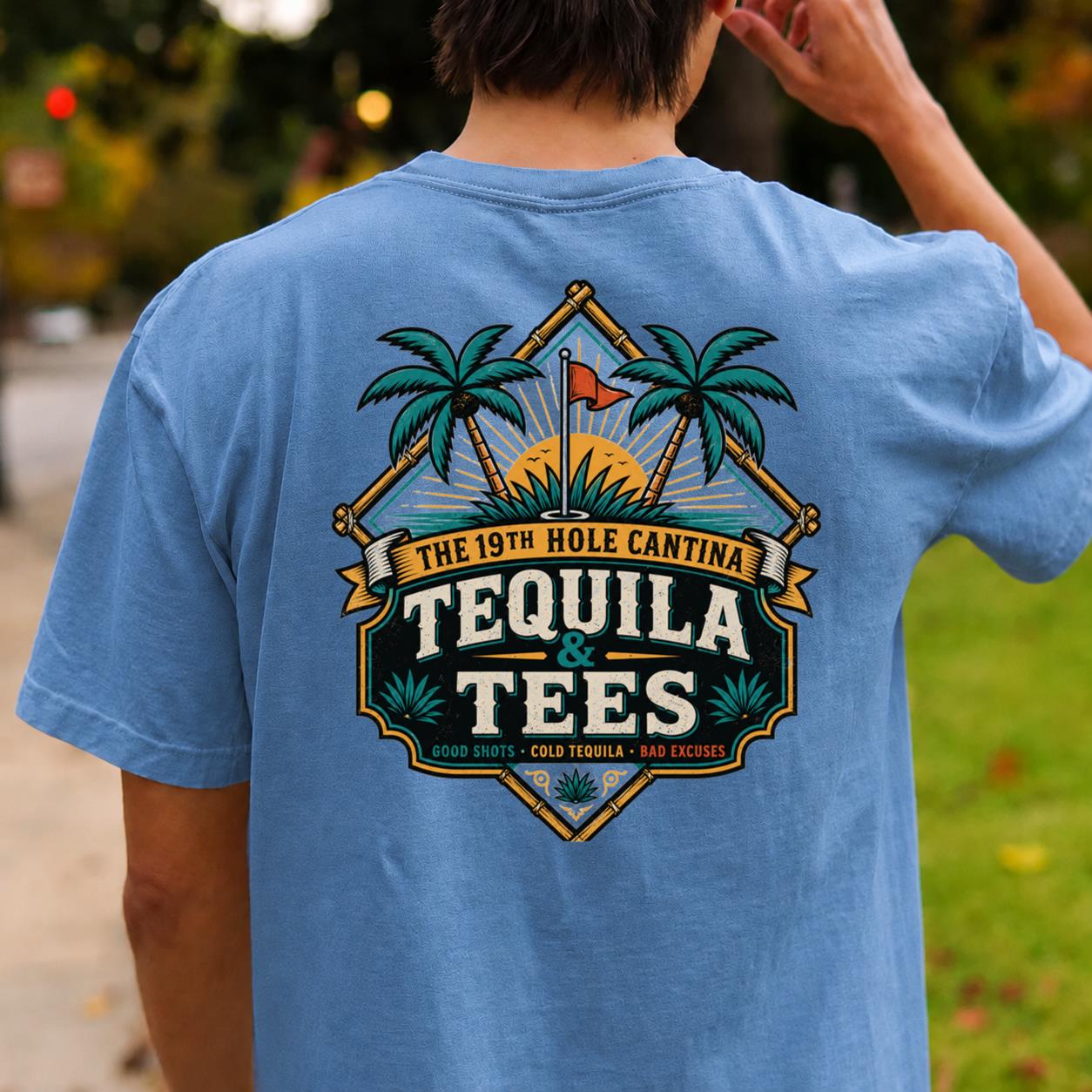 19th Hole Cantina Tequila Tees