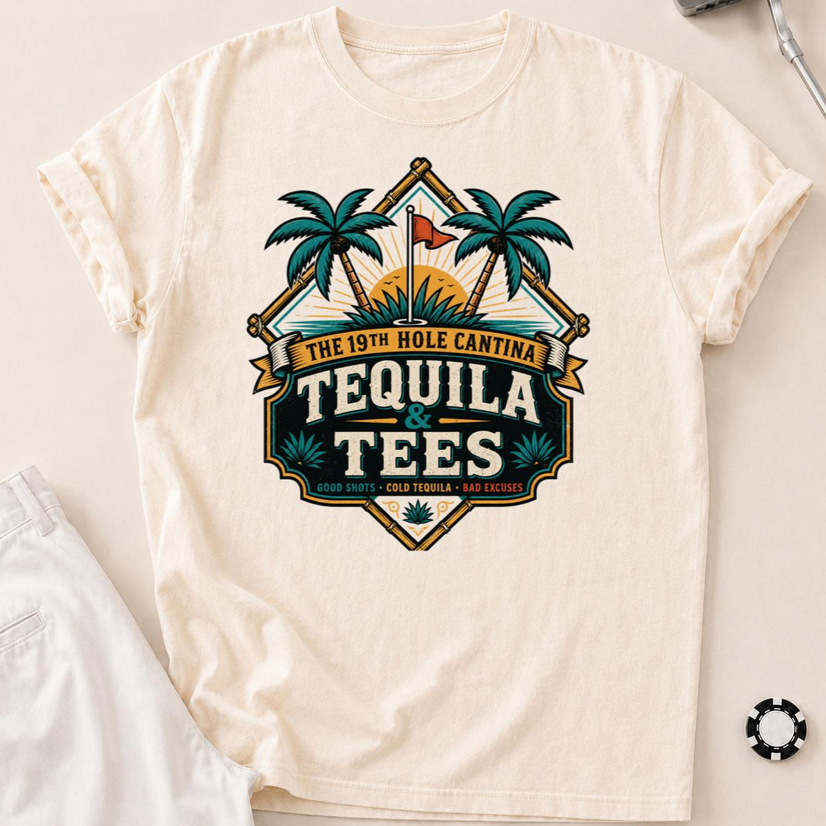 19th Hole Cantina Tequila Tees