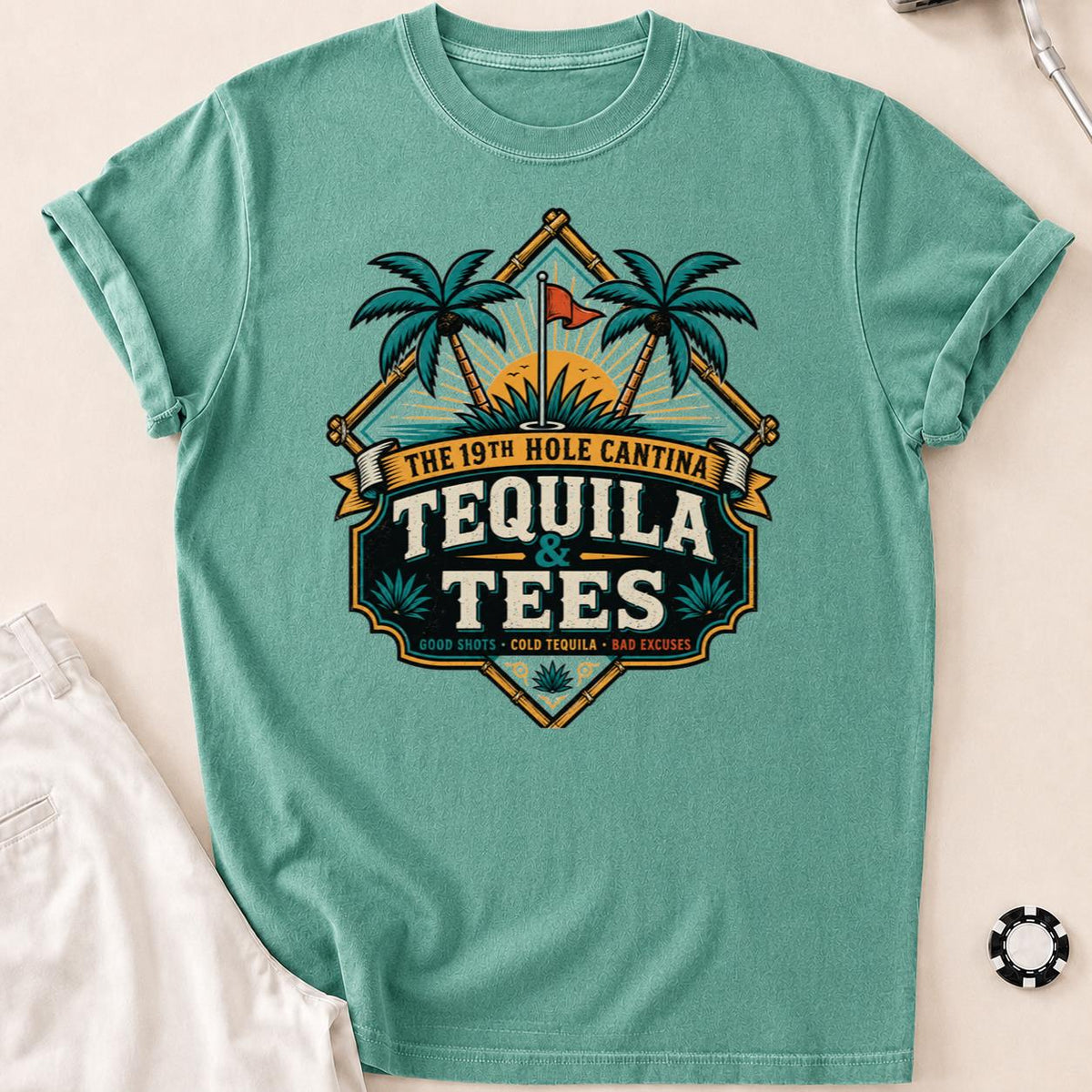 19th Hole Cantina Tequila Tees