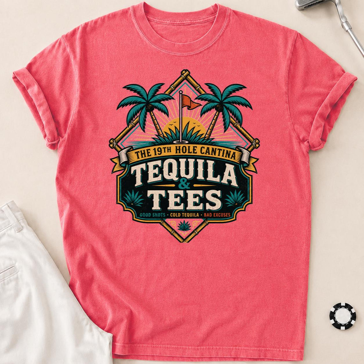 19th Hole Cantina Tequila Tees