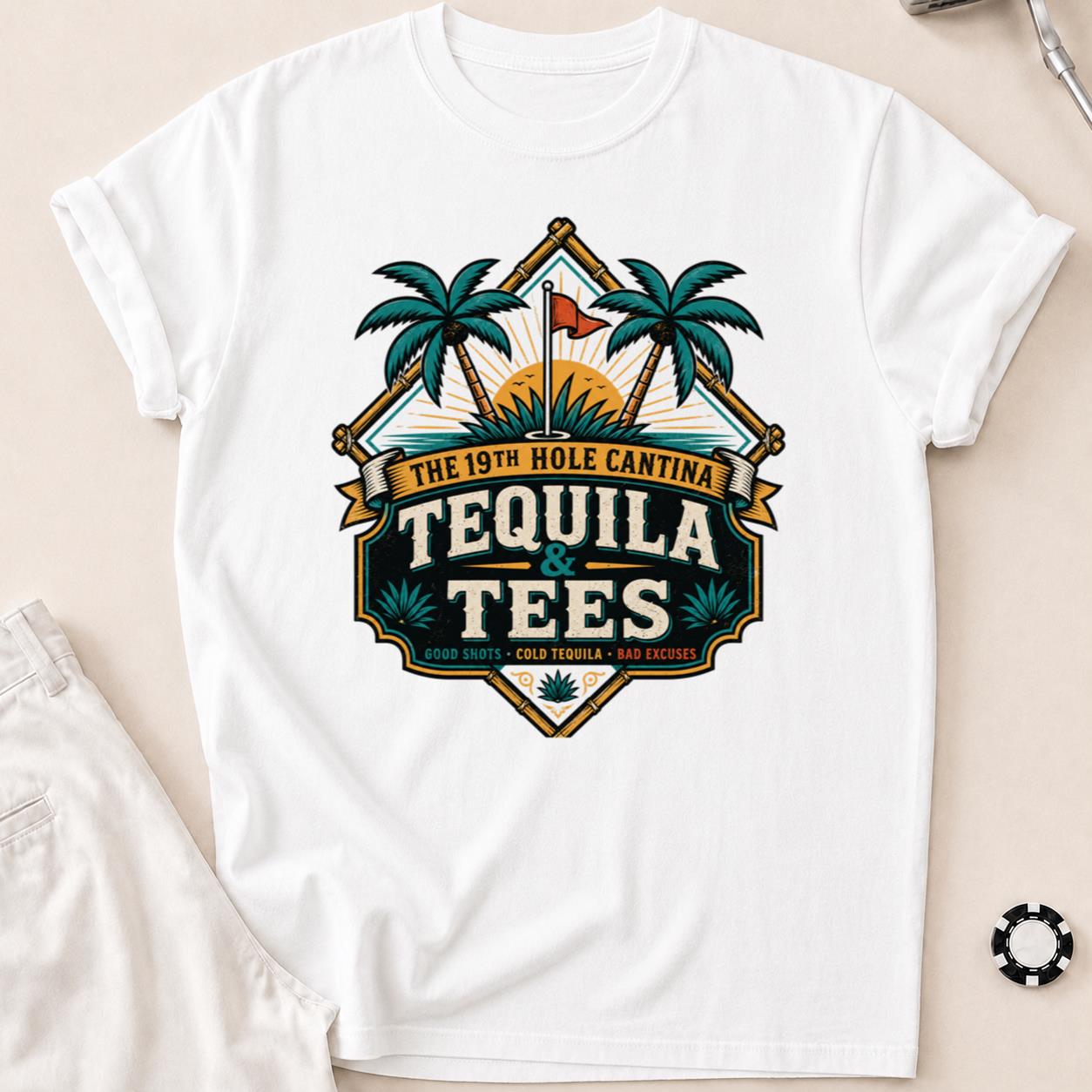 19th Hole Cantina Tequila Tees
