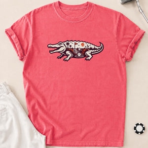 Putt You Later, Alligator Golf Tee T-Shirt - Watermelon