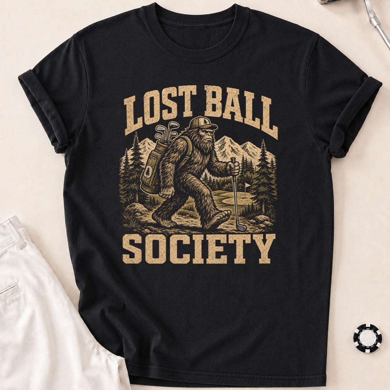 Big Steps, Bad Swings T-Shirt - Black