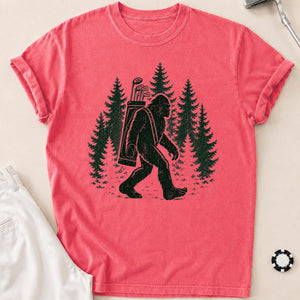 Fairway Footprints T-Shirt - Watermelon