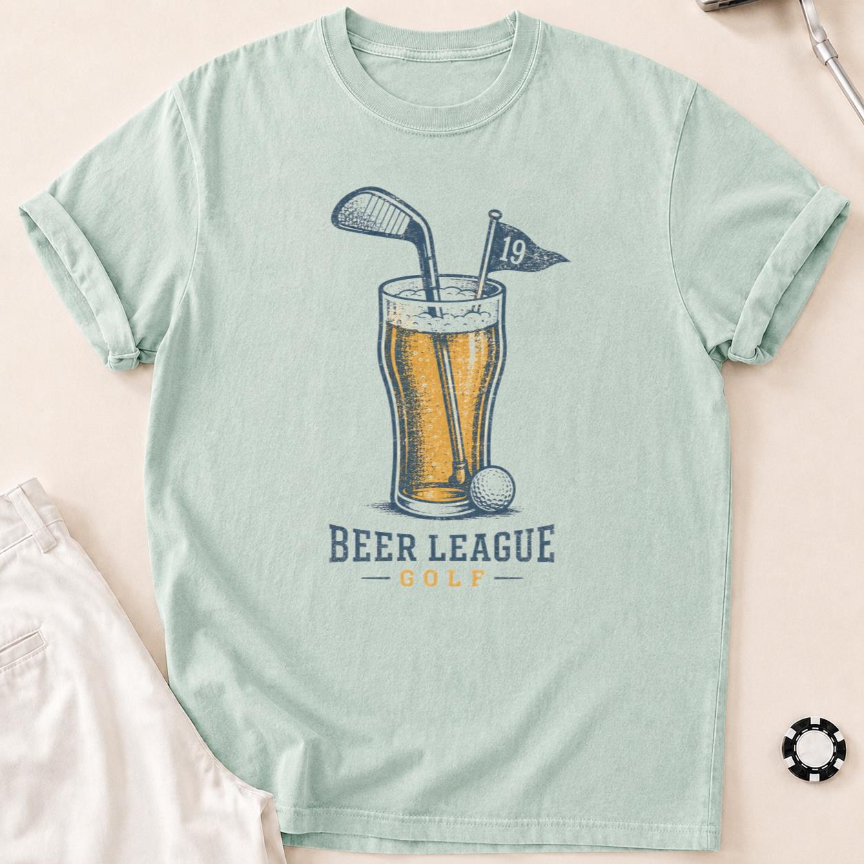 Beer League Golf T-Shirt - Bay