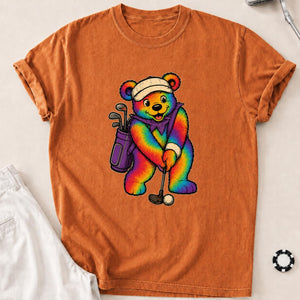 Bearly Made the Putt Golf Tee T-Shirt - Yam