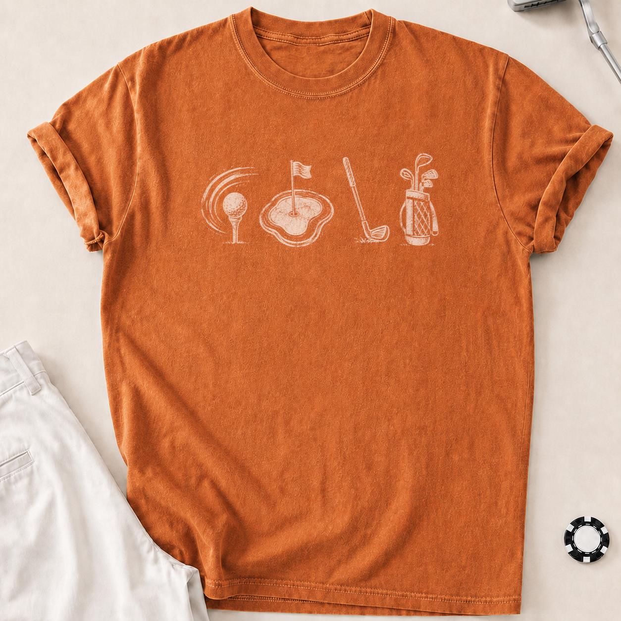 I Speak Fluent Golf Tee T-Shirt - Yam