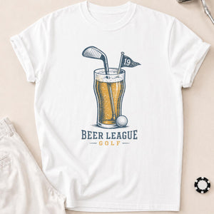 Beer League Golf T-Shirt - White